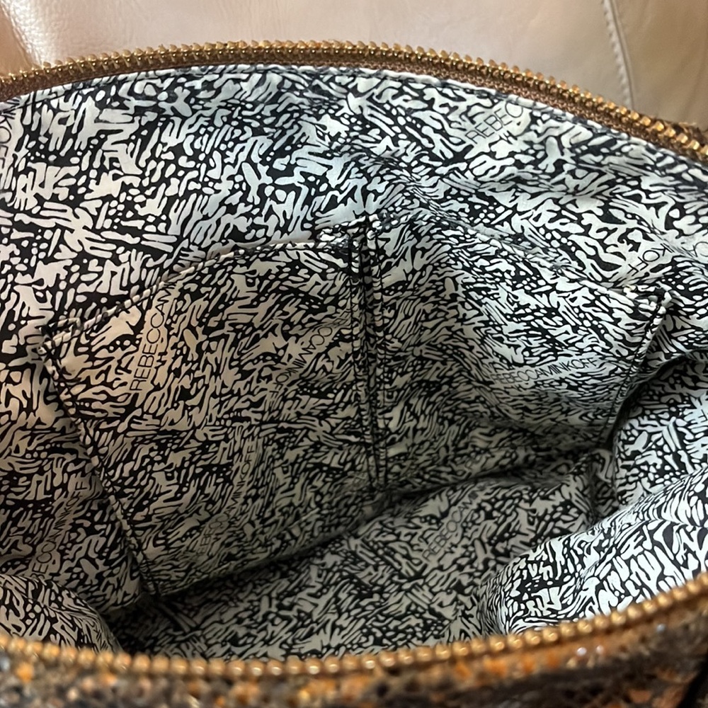 Rebecca Minkoff Leather Python Convertible Bag - Picture 13 of 16